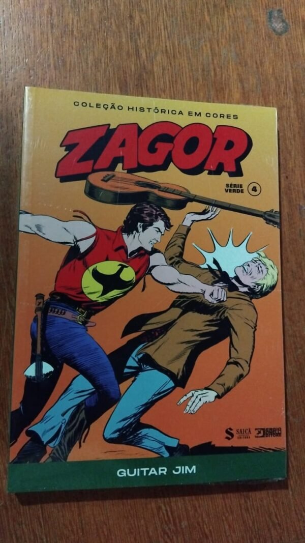 Zagor #4 Coleção Histórica em Cores
